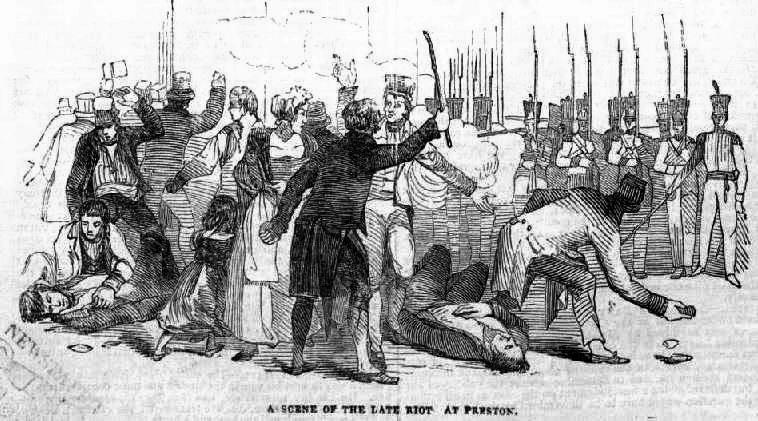 riot at Preston
